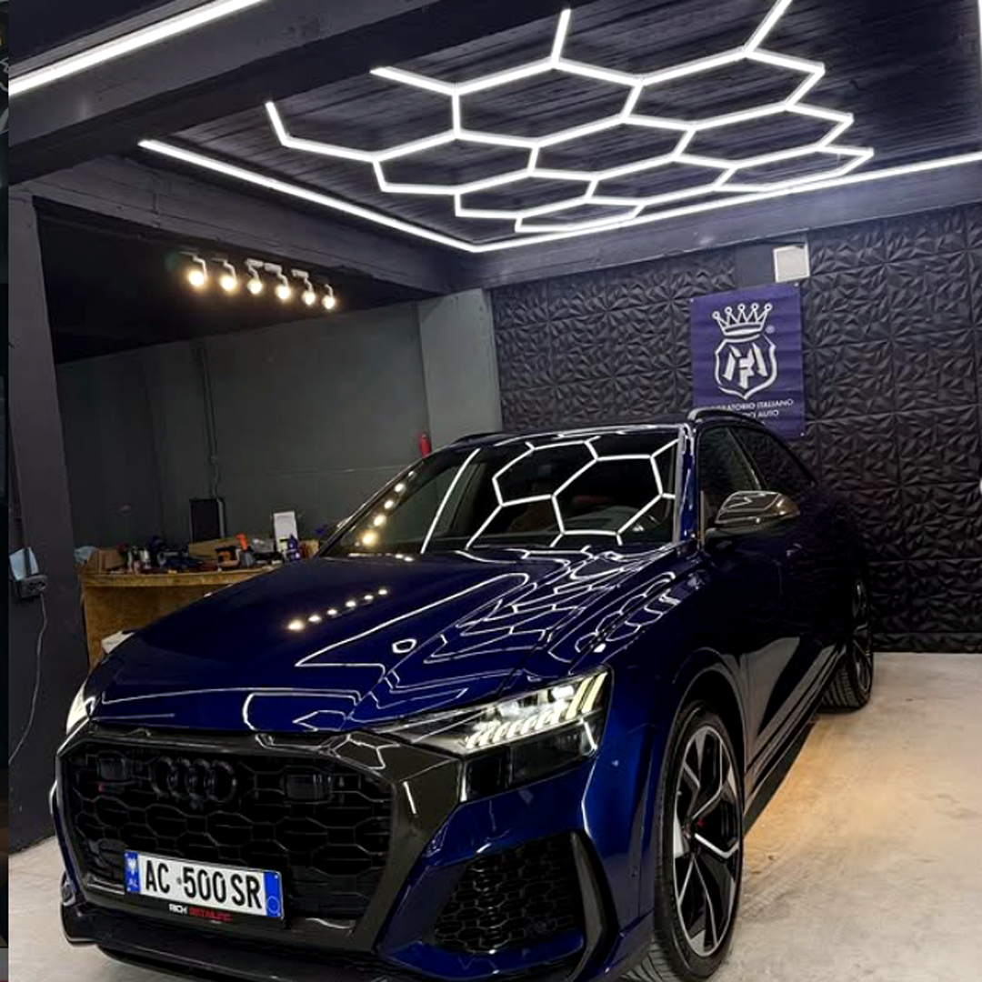 Professional car paint correction and detailing results - After transformation showing restored paint clarity and gloss